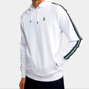 Psycho Bunny Alport Stripe Hoodie sz M